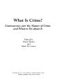 What Is Crime? - Preview