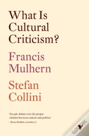 Capa do artigo What Is Cultural Criticism?
