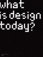 What Is Design Today? - Preview