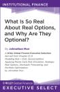 What Is So Real About Real Options, And Why Are They Optional? - Preview