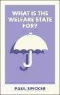 What Is The Welfare State For? - Preview