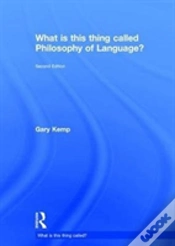 Capa do artigo What Is This Thing Called Philosophy Of Language?