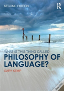 Capa do artigo What Is This Thing Called Philosophy Of Language?