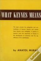 What Keynes Means