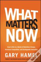 What Matters Now