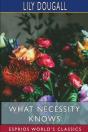 What Necessity Knows (Esprios Classics) - Preview