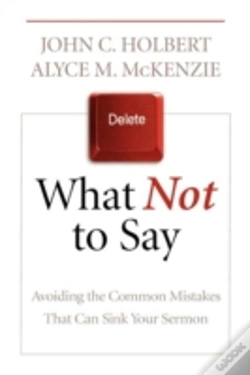 Capa do artigo What Not To Say