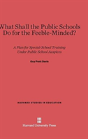 What Shall The Public Schools Do For The Feeble-Minded? - Preview