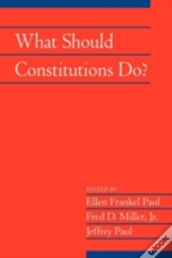 Capa do artigo What Should Constitutions Do?