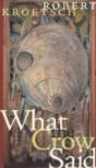 What The Crow Said - Preview