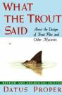 What The Trout Said - Preview