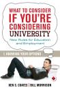 What To Consider If You'Re Considering University - Knowing Your Options - Preview