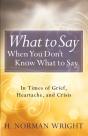 What To Say When You Don'T Know What To Say - Preview