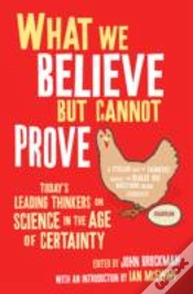 Capa do artigo What We Believe But Cannot Prove