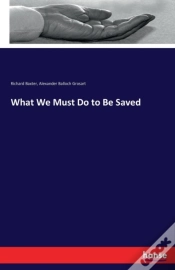 Capa do artigo What We Must Do To Be Saved