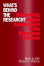 What'S Behind The Research? - Preview