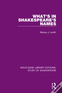 Capa do artigo What'S In Shakespeare'S Names
