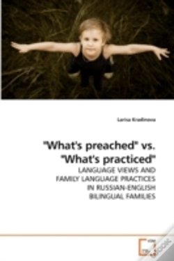 Capa do artigo "What'S Preached" Vs. "What'S Practiced"