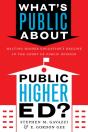 What'S Public About Public Higher Ed? - Preview