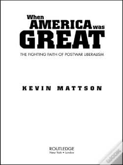 Capa do artigo When America Was Great