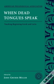 Capa do artigo When Dead Tongues Speak
