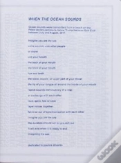 Capa do artigo When The Ocean Sounds