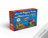 Where Do Diggers, Trains, And Planes Sleep At Night?