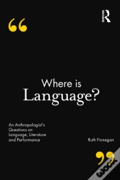 Capa do artigo Where Is Language?