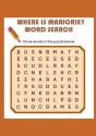 Where Is Marjorie? Word Search - Preview