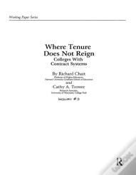 Where Tenure Does Not Reign