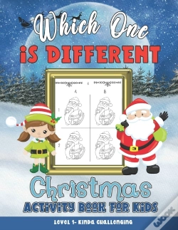 Capa do artigo Which One Is Different Christmas Activity Book
