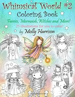 Capa do artigo Whimsical World #2 Coloring Book