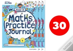 Capa do artigo White Rose Maths Practice Journals Year 8 Workbooks: Pack Of 30