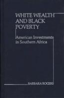White Wealth And Black Poverty
