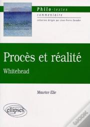 Whitehead, Procès Et Réalité