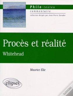 Capa do artigo Whitehead, Procès Et Réalité