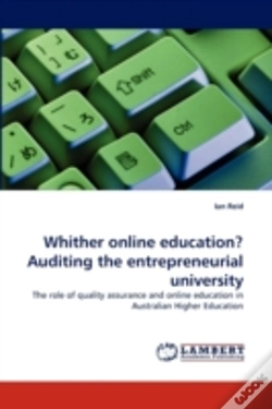 Capa do artigo Whither Online Education? Auditing The Entrepreneurial University