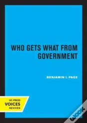 Capa do artigo Who Gets What From Government