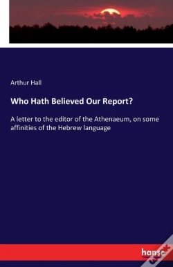 Capa do artigo Who Hath Believed Our Report?
