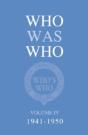 Who Was Who Vol Iv 1941-1950 - Preview