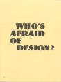 Who'S Afraid Of Design? - Preview