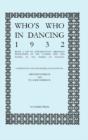 Who'S Who In Dancing, 1932 - Preview
