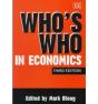 Who'S Who In Economics, Third Edition - Preview