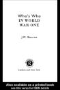 Who'S Who In World War I - Preview