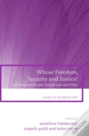 Capa do artigo Whose Freedom, Security And Justice?