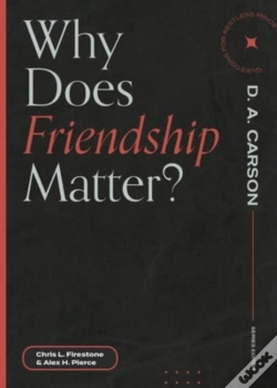 Capa do artigo Why Does Friendship Matter?