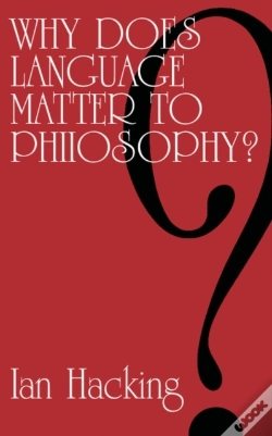 Capa do artigo Why Does Language Matter To Philosophy?