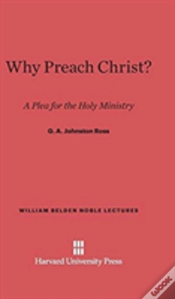 Capa do artigo Why Preach Christ?