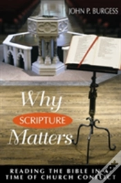 Capa do artigo Why Scripture Matters