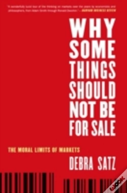 Capa do artigo Why Some Things Should Not Be For Sale